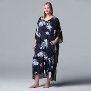 Vera Wang Caftan Sleep shirt